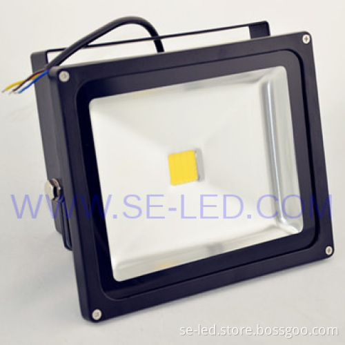 50W Natural White Brigelux outdoor led flood light CE RoHS PSE